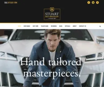 Stuart-Suits.com.au(Suiting Brisbane Since 1930) Screenshot