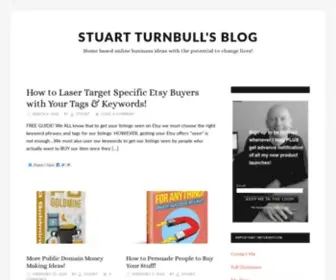 Stuart-Turnbull.com(Stuart Turnbull's Etsy Marketing Blog) Screenshot