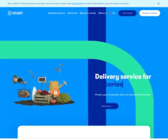 Stuart.com(Instant, Same-day, Next-day Delivery Service) Screenshot