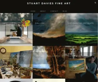 Stuartdaviesfineart.com(Paint & Chat with Stuart Davies) Screenshot