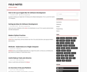 Stuartellis.name(Field Notes) Screenshot