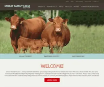 Stuartfamilyfarm.com(Stuart Family Farm) Screenshot