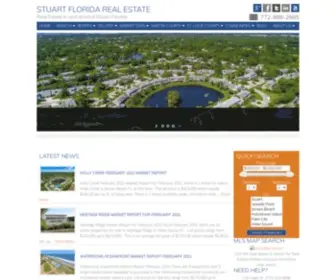 Stuartfloridarealestatenews.com(Stuart Florida Real Estate News) Screenshot