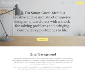 Stuartguestsmith.com(Ecommerce Expertise & Insights) Screenshot