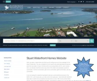 Stuarthomes.us(Oceanfront Real Estate in Stuart Waterfront Homes for Sale) Screenshot