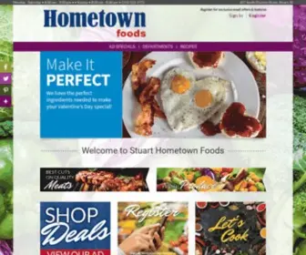 Stuarthometownfoods.com(Stuart Hometown Foods) Screenshot