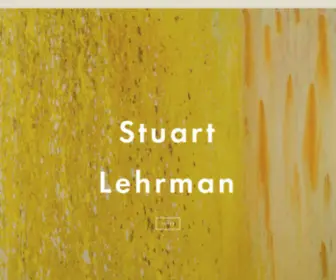 Stuartlehrman.com(Stuart Lehrman) Screenshot