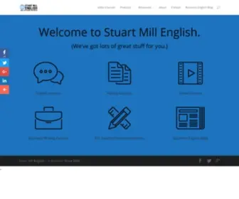 Stuartmillenglish.com(Help entering american university) Screenshot