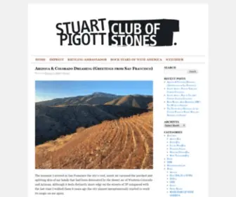 Stuartpigott.de(Stuart Pigott's Planet Wine) Screenshot