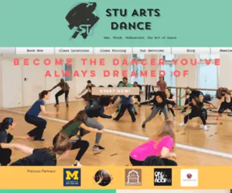 Stuartsdance.com(Dance Classes & Workshops) Screenshot