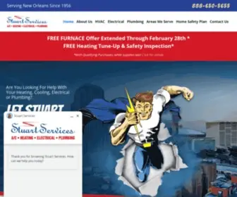Stuartservices.com(Metairie Plumber) Screenshot