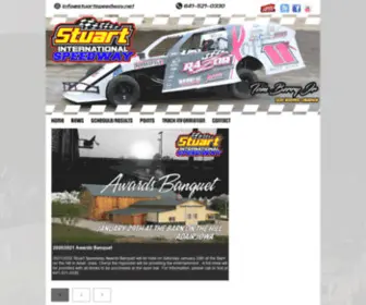 Stuartspeedway.net(The Stuart Speedway) Screenshot