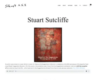 Stuartsutcliffeart.com(Stuart Sutcliffe Art and Paintings) Screenshot