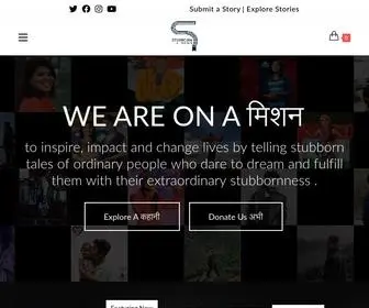 Stubbornstories.org(Stubborn Stories) Screenshot