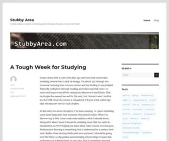 Stubbyarea.com(Saving random computer networking and technology thoughts from the bit bucket) Screenshot