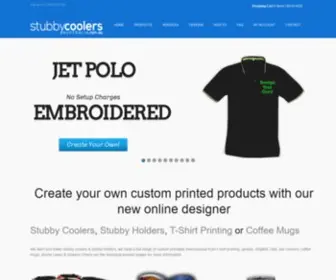 Stubbycoolersaustralia.com.au(Buy and design stubby coolers and stubby holders online) Screenshot