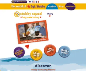 Stubbymovie.com(The World of Sgt) Screenshot