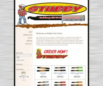 Stubbytiretools.com(Stubby Tire Tools the perfect tools for changing tires on aluminum wheels) Screenshot