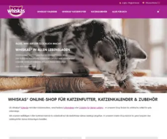 Stubentiger-Shop.de(Whiskas®) Screenshot