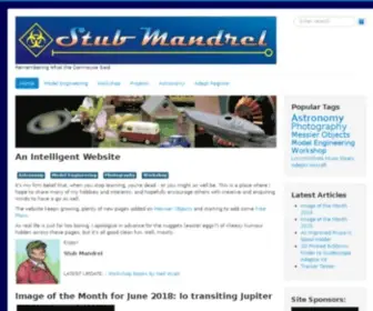 Stubmandrel.co.uk(Stub Mandrel) Screenshot