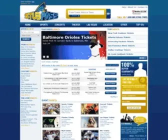 Stubpass.com(Tickets at StubPass) Screenshot