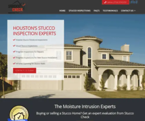 Stuccocheck.com(Stucco Check Inspections) Screenshot