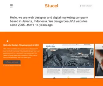 Stucel.com(We are web designer and digital marketing company) Screenshot
