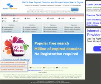 StuckDomains.com(Domain) Screenshot