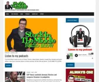 Stuckinthemiddle.net(Radio air personality Allen Edwards' blog and on) Screenshot