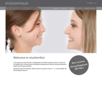 Stuckiortho.ch(Nils Stucki Kieferorthop) Screenshot