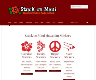 Stuckonmaui.com(Turtle Stickers) Screenshot