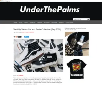 Stuckunderthepalms.com(Under The Palms) Screenshot