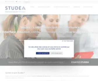 Studea.fr(Une interface intuitive) Screenshot