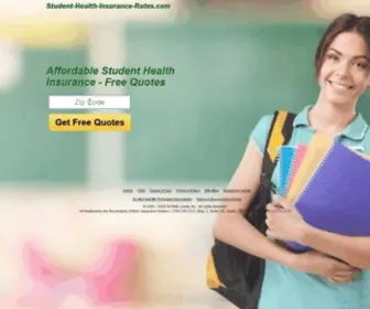 Student-Health-Insurance-Rates.com(Student Health Insurance Rates) Screenshot