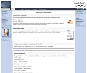 Student-Online.net(Wörterbuch) Screenshot