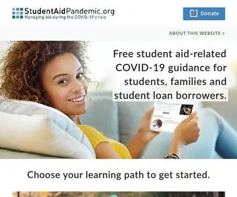 Studentaidpandemic.org(Student Aid Pandemic) Screenshot