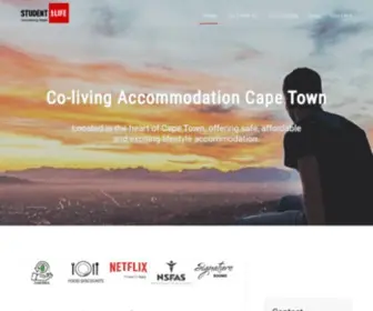 Studentandlife.co.za(Student Accommodation Cape Town) Screenshot