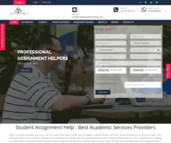 Studentassignmenthelp.com(Student Assignment Help) Screenshot