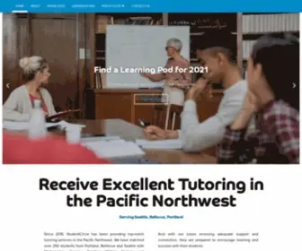 Studentcircle.org(Tutoring Services in Portland and Seattle) Screenshot