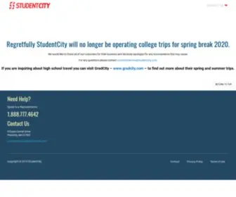 Studentcity.com(College Spring Break 2019) Screenshot