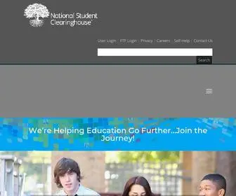 Studentclearinghouse.org(The National Student Clearinghouse) Screenshot