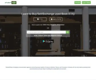 Studentdesk.in(Buy used books) Screenshot