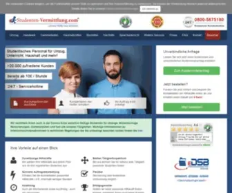 Studenten-Vermittlung.com(Nachhilfe) Screenshot