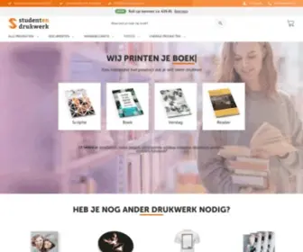 Studentendrukwerk.nl(Drukwerk voor studenten) Screenshot