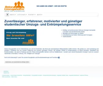 Studentenhelfer.eu(Umzugsunternehmen Konstanz) Screenshot