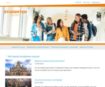 Studentensteden.nl(Alle informatie voor (aankomende) studenten) Screenshot