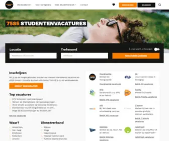 Studentenwerk.nl(Studenten vacatures) Screenshot