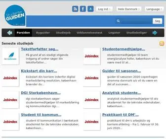 Studenterguiden.dk(Vi viser vejen) Screenshot