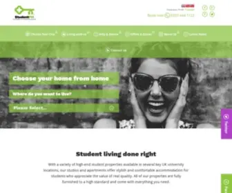 Studentfm.co.uk(Student Accommodation UK) Screenshot