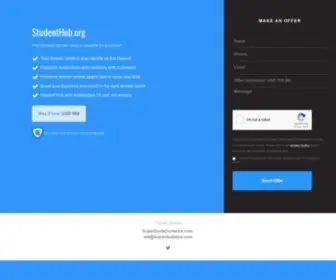 Studenthub.org(StudentHub) Screenshot